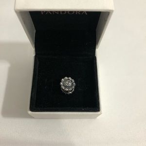 Pandora bracelet birthday rose charm